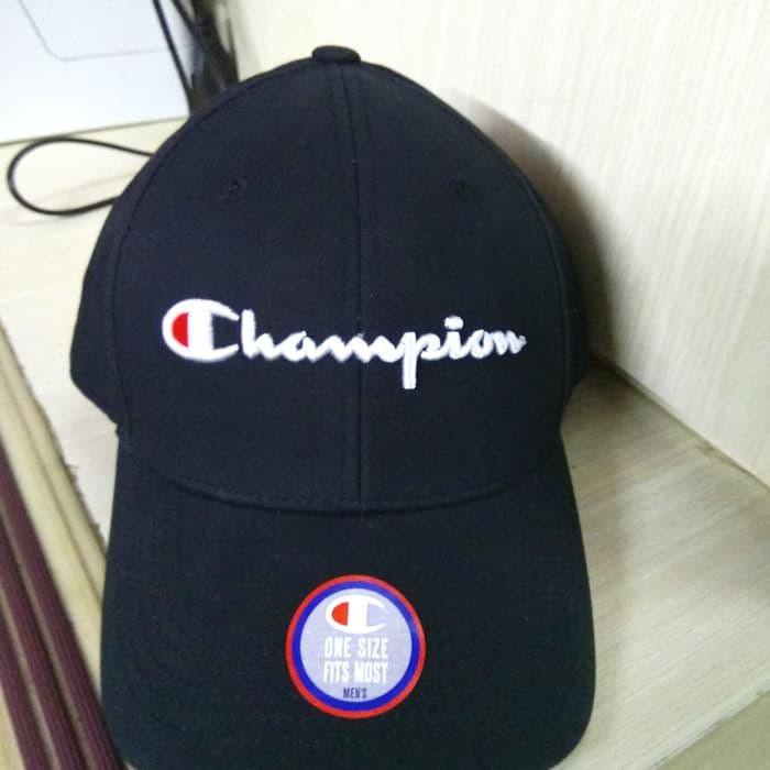 champion classic twill strapback dad hat