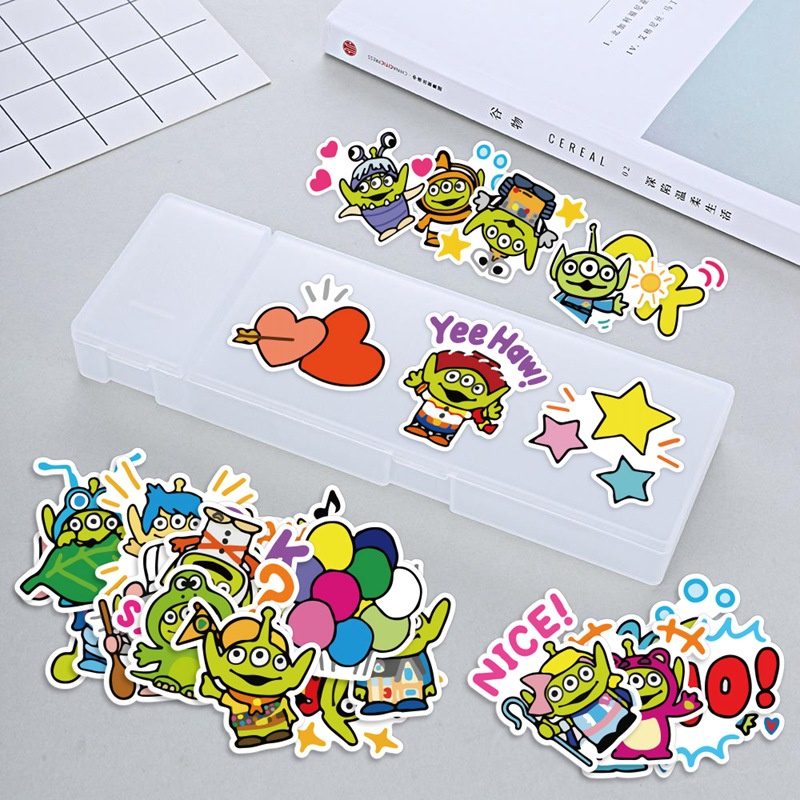 50 buah Mainan Cerita stiker anime phone case Jurnal bahan kartun cangkir minum tangan Buku stiker X