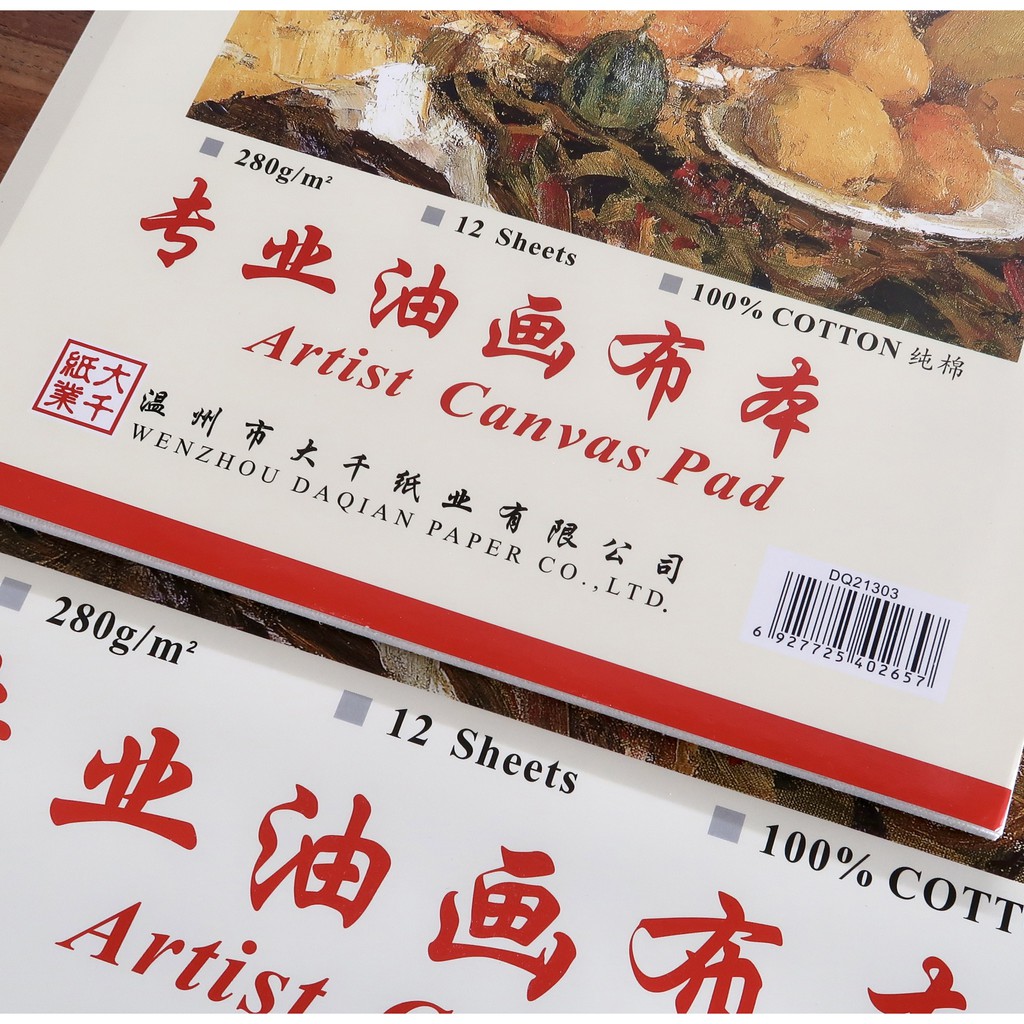 Thinkart Artist Canvas  Pad A4 / A3