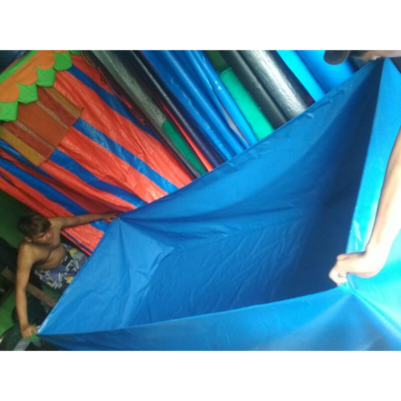 Terpal Orcid 2x1x50 150rb bahan Orcid semi karet