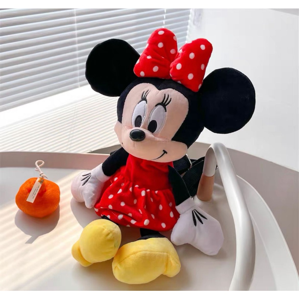 TAS RANSEL MICKEY MINNIE MOUSE BACKPACK BAG IMPOR ANAK DAN DEWASA