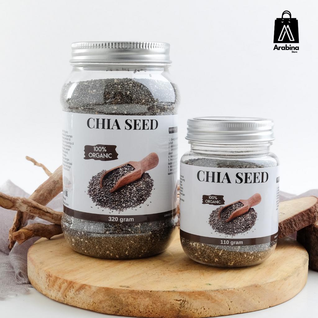 Arabina Biji Chia Seeds Organic Cia Chea Cea Seed Untuk Diet Ori