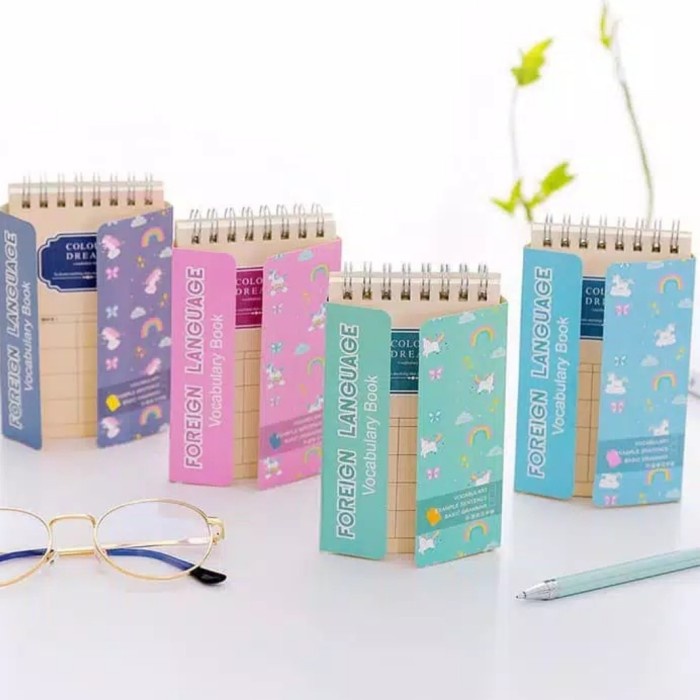 

Mudah Buku Tulis Kosa Kata Note Vocabulary Book Motif Lucu Bunga Promo