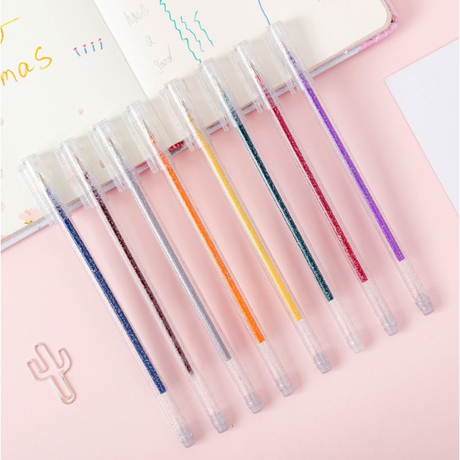 

Pulpen gel shiny color