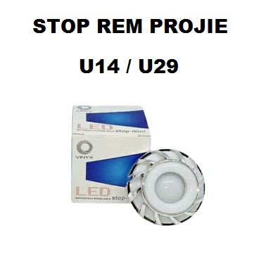 Lampu Stop Rem LED Projie AC - DC U12 U14 Stoplamp Motor VINYX U28 U29 Projector 1157 Bayonet-2