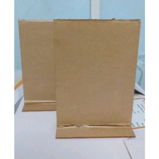 

acrylic / akrilik tent card a6 / no meja / menu / akrylik