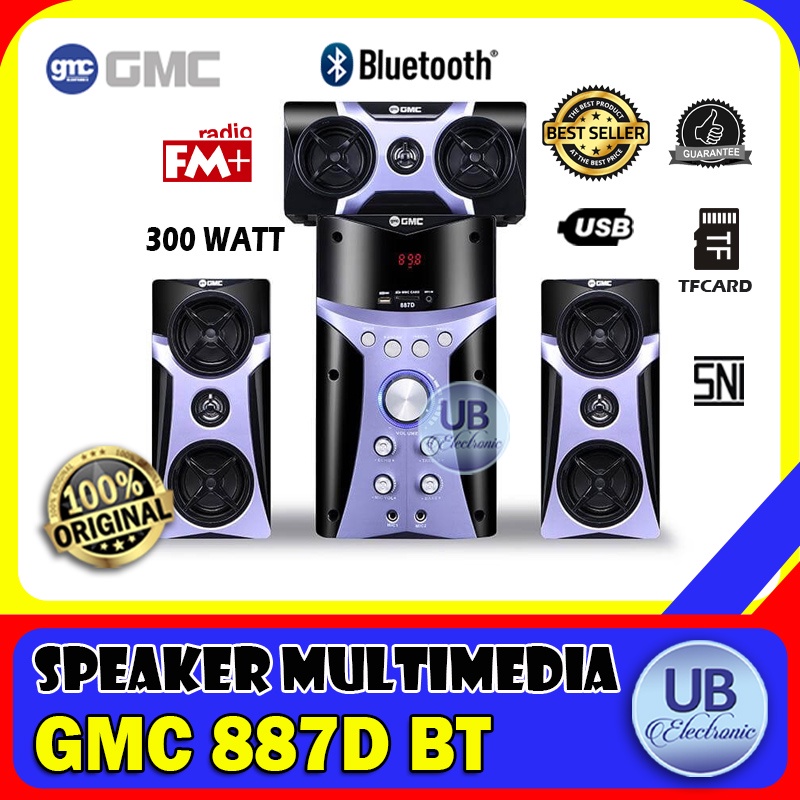 SPEAKER GMC 887D SPEAKER AKTIF BLUETOOTH KARAOKE
