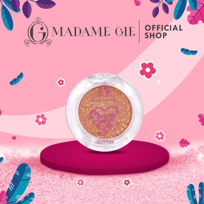 Madame Gie Going Solo Glittery Pressed Eyeshadow - Makeup TerlarisR21A