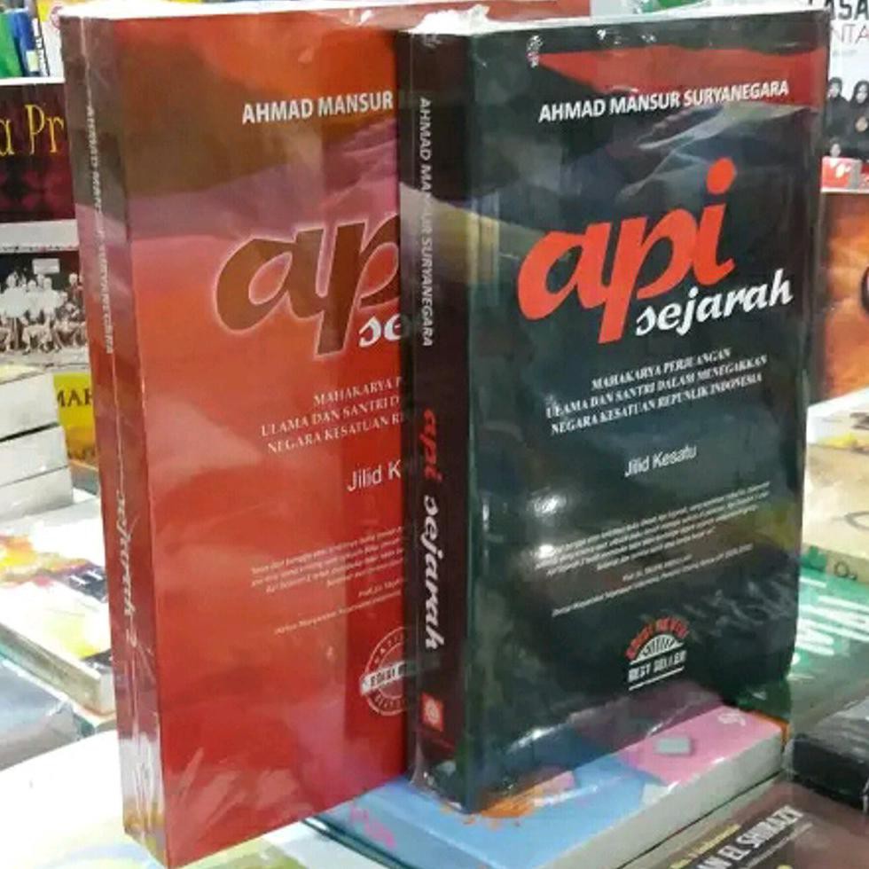 Paling Murah Buku Ahmad Mansur 1 Set 2 Buku - Api Sejarah - Jilid 1 Dan Jilid 2