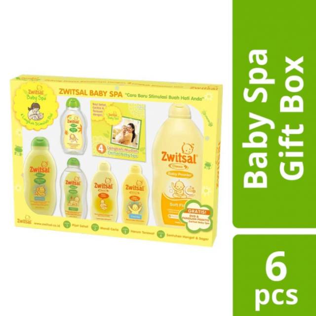 Zwitsal Baby Spa Gift Box KEMASAN DAN MODEL BARU