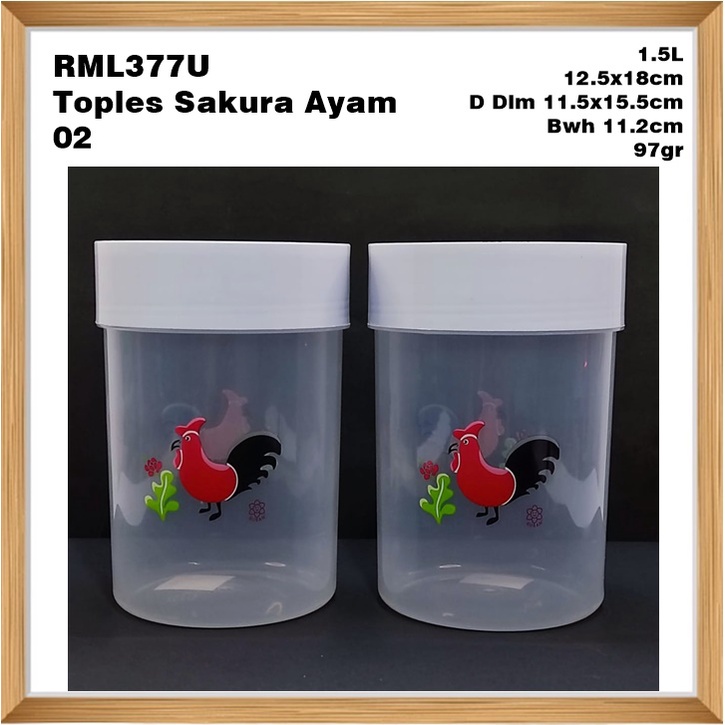 RML377U Toples Sakura Ayam Jago 1.5L