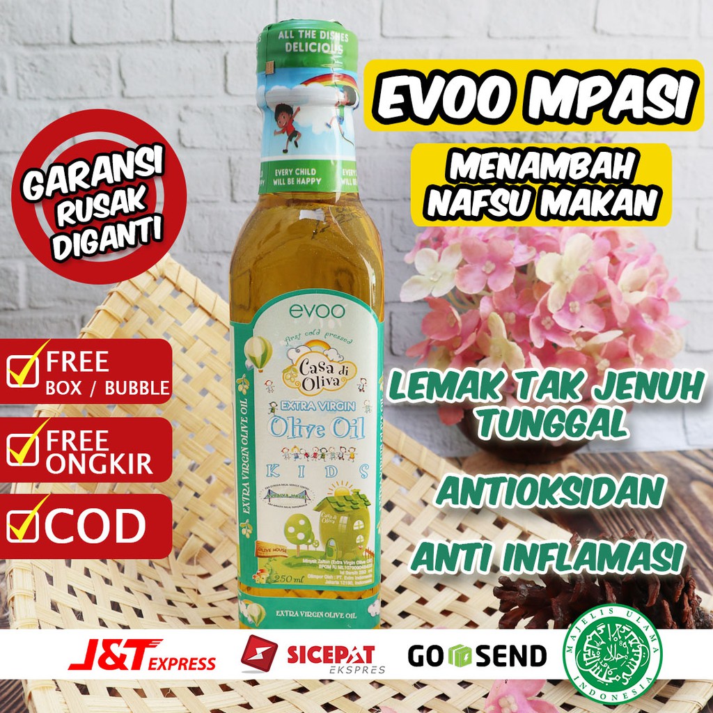 Jual Casa Di Oliva Exp 2023 Evoo Mpasi Bayi Minyak Zaitun Free Bubble Wrap Exp 2023 Indonesia Shopee Indonesia