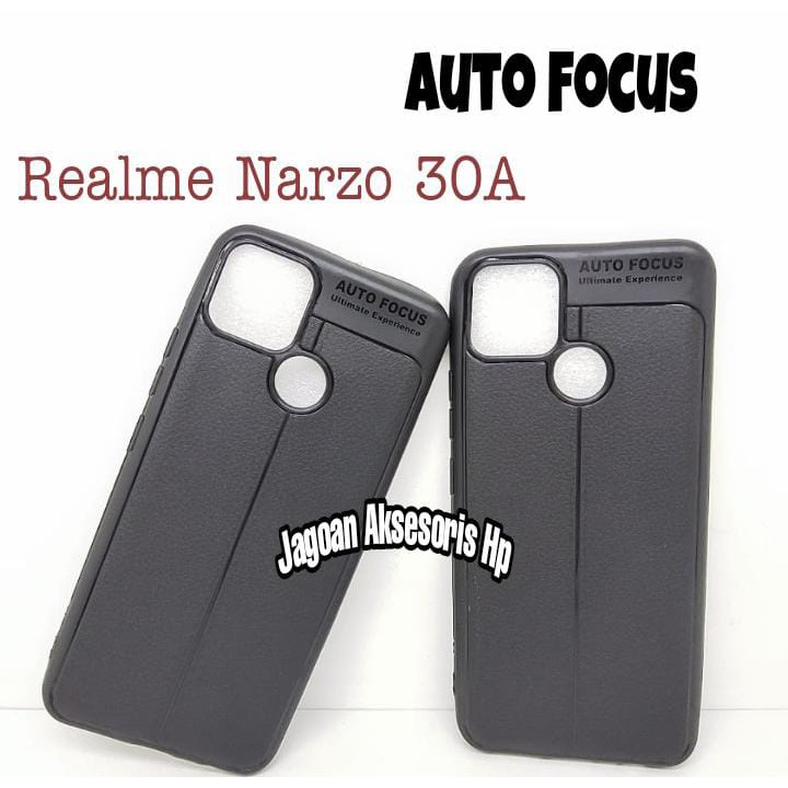 AutoFokus Realme Narzo 30A 6.5 inchi Leather Soft Case Realme Narzo 20 AUTOFOCUS Motif Kulit Jeruk