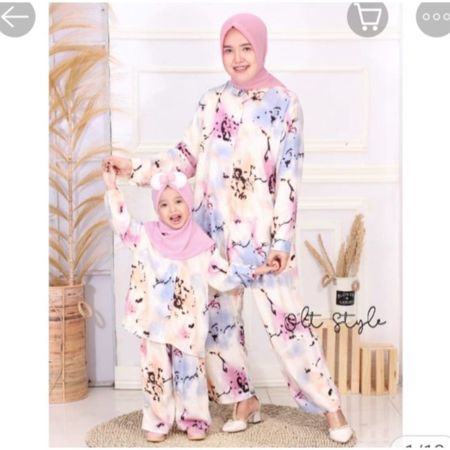 ONE SET COUPLE IBU DAN ANAK
