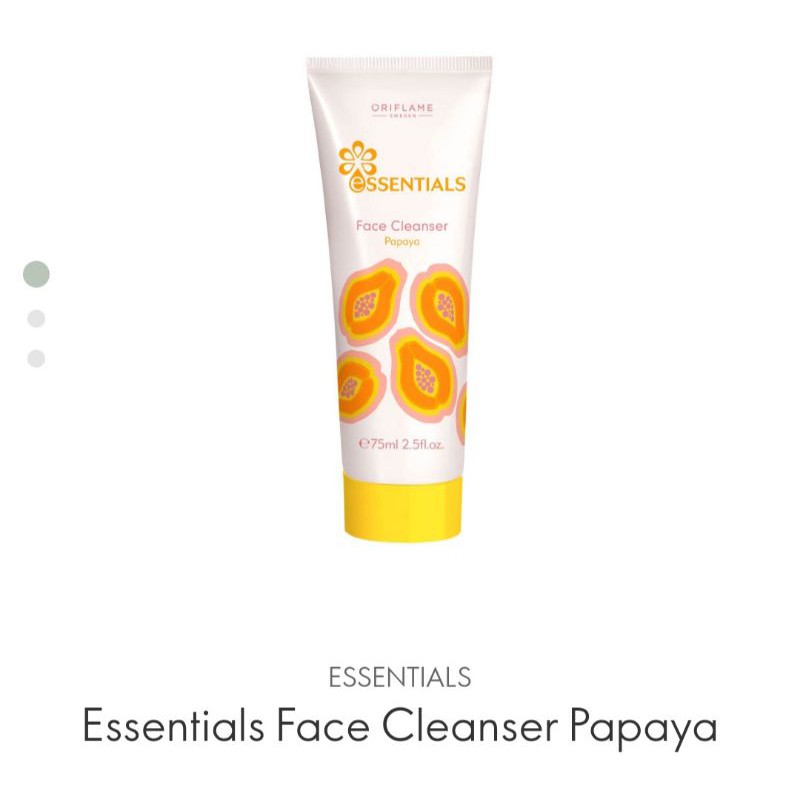 Essentials face cleanser papaya