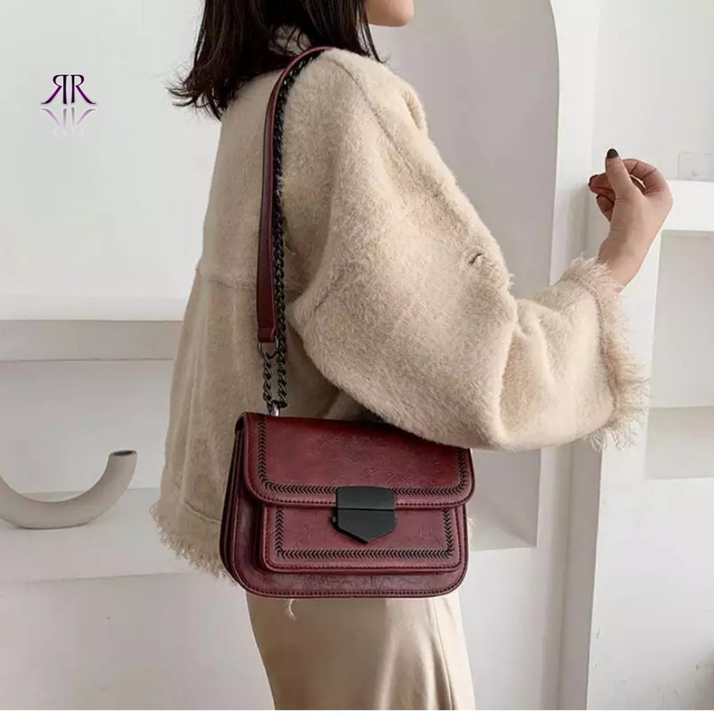 Tas Selempang Import Wanita Remaja Terbaru Fashion Korea Shoulder Bag Tas Wanita Mewah