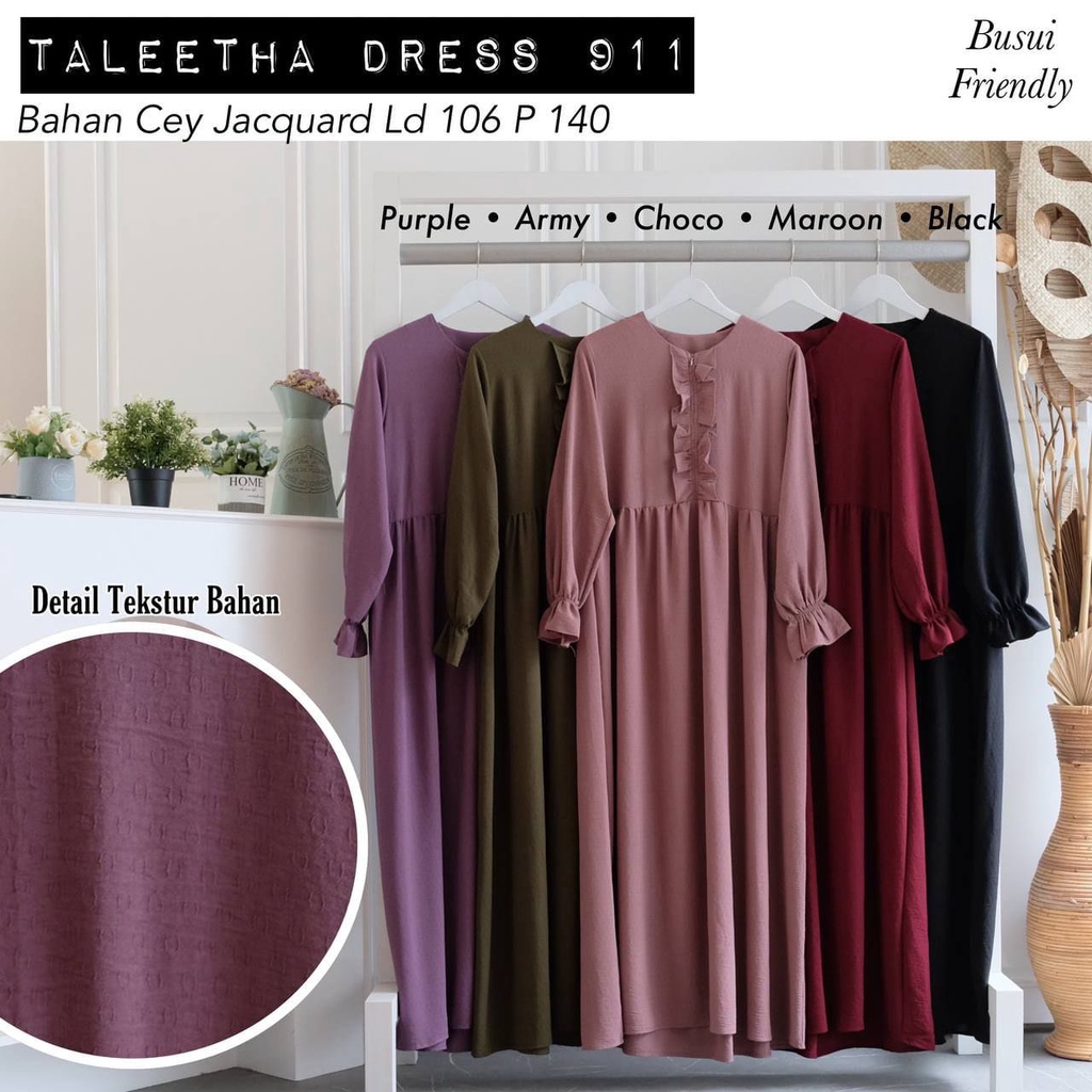 TALEETHA DRESS / DRESS PESTA / DRESS KONDANGAN / BUSUI