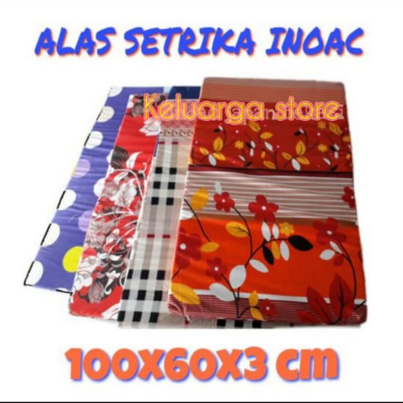 alas setrika portable tebal 3 cm  / busa setrika inoac / alas busa setrika anti panas / alas gosokan