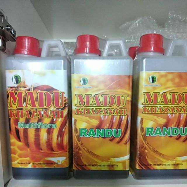 

Madu khazanah multiflora ukuran +-1kg