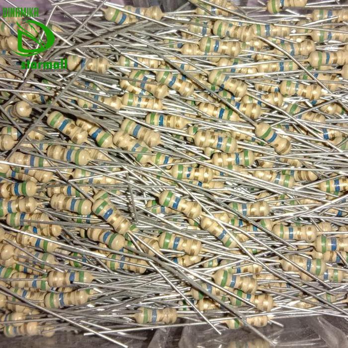 Resistor 5.6Ohm 0.25Watt 1/4W Toleransi 5% Pcmelebik54 Berkualitas