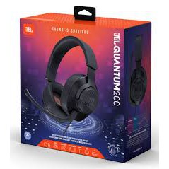 JBL Quantum 200 / Q200 Wired Over Ear Gaming Headset Headphone Resmi