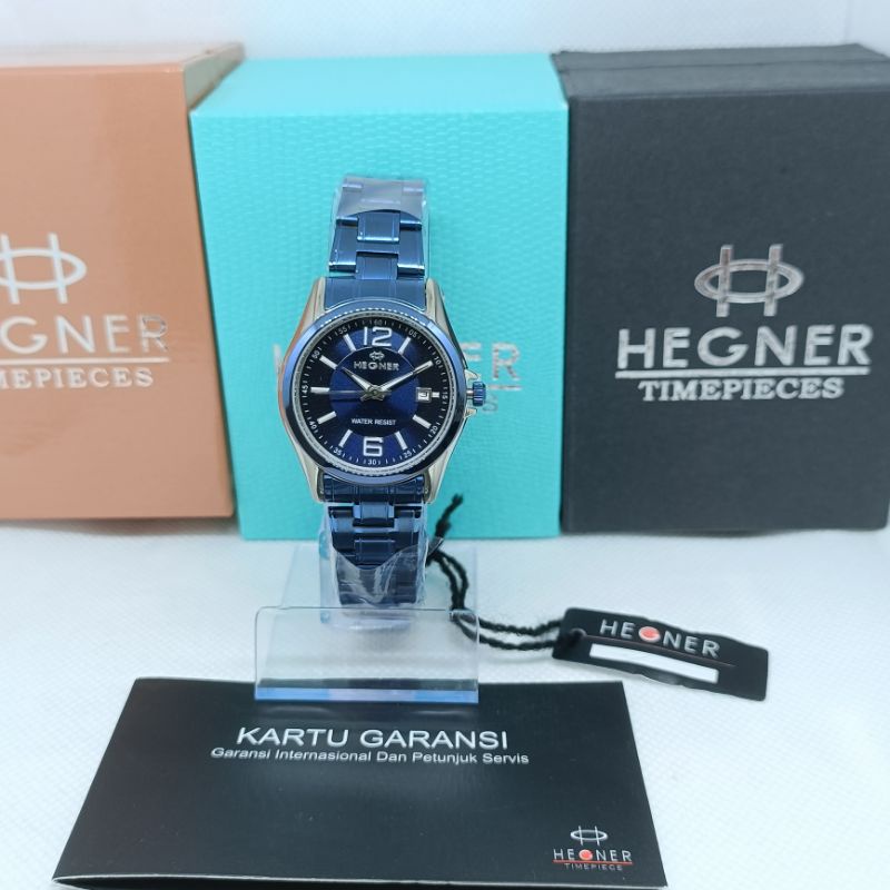 JAM TANGAN WANITA HEGNER HW 1295 / HW 1295 GARANSI RESMI ORIGINAL