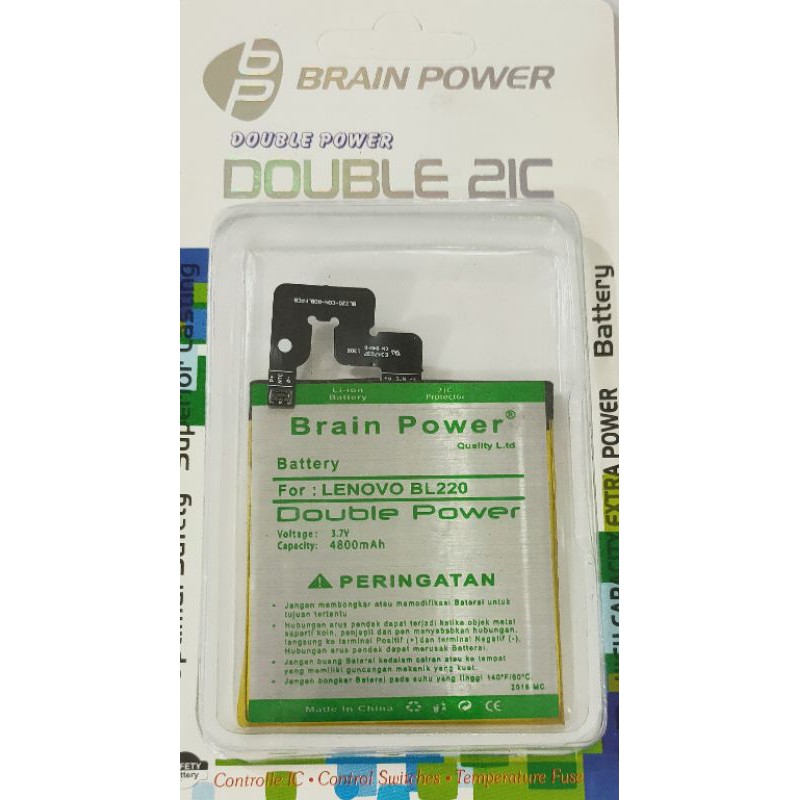 Battery batre Lenovo BL220 Brain power