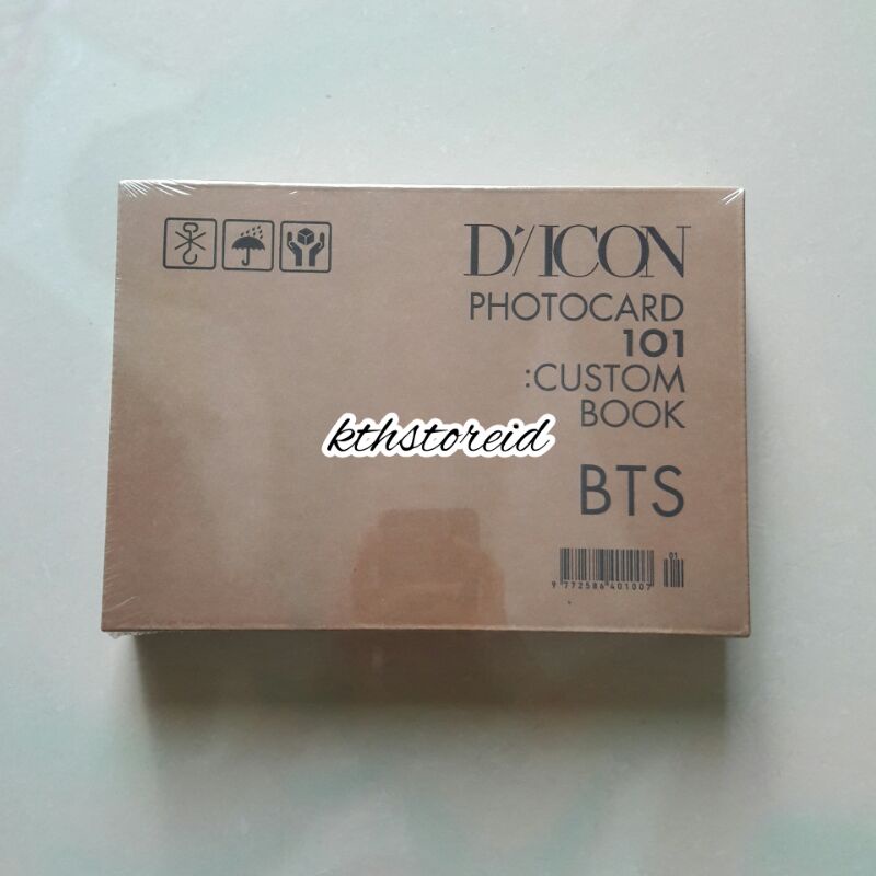 [READY] DICON : BTS PHOTOCARD 101:CUSTOM BOOK / BEHIND BTS since 2018 (2018-2021 in USA)