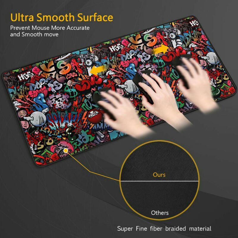 Gaming Mouse Pad XL Desk Mat Easyidea 800x300mm E125