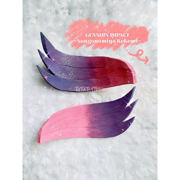 GI Cosplay - Jepit Rambut Sangonomiya Kokomi