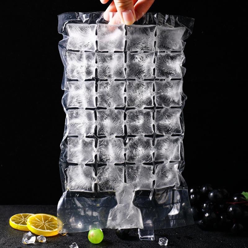 (MANYTHING) KANTONG CETAKAN ES BATU PLASTIK 10PCS PEMBUAT ES DISPOSABLE ICE MAKING BAG FOOD GRADE