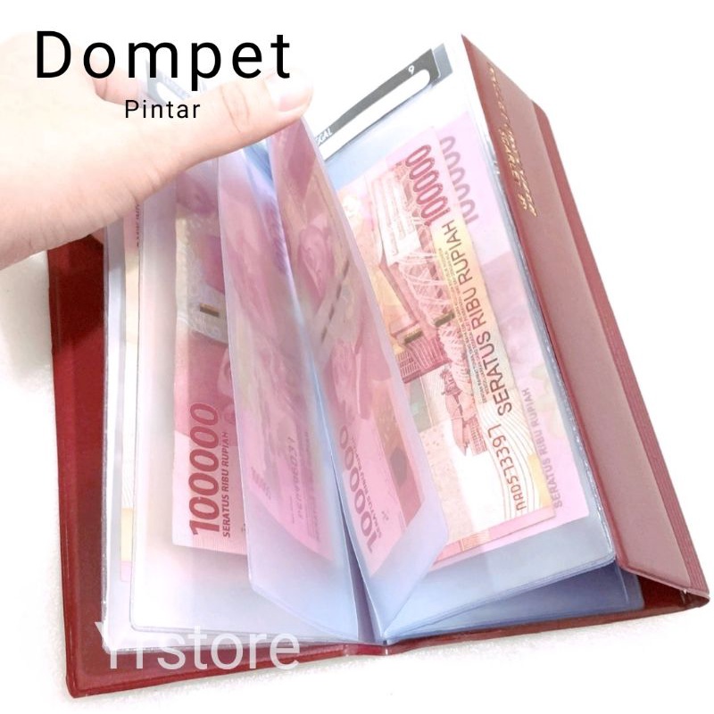 Dompet disiplin keuangan/ dompet organizer ORGANIZER WALLET