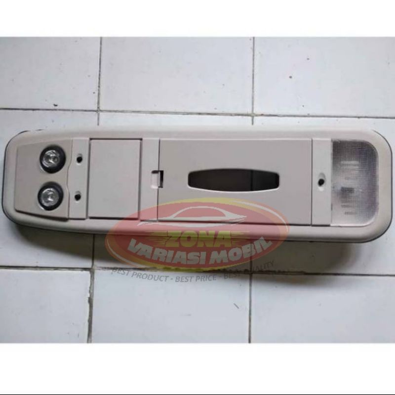 Kockpit Roof Consule Tissue / Tempat Tisu Plafon + Lampu Toyota Innova New Lama Grand 2004 - 2014