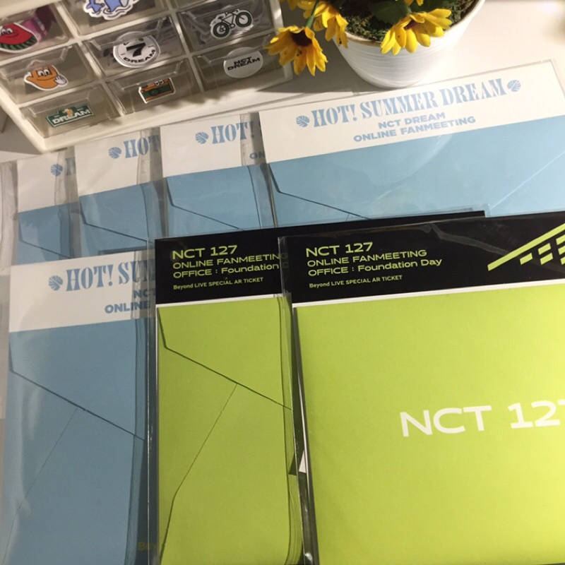 [READY STOCK] AR TICKET FANMEETING NCT DREAM HOT SUMMER JENO JAEMIN FANMEET 127 HAECHAN