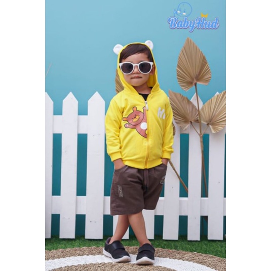 Afsheenastore Sweater Hoodie Anak Baby Hud 3D