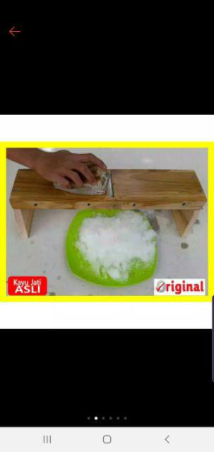 Kayu Jati Asli !!! Serut Es Batu Manual / Serutan Es Batu