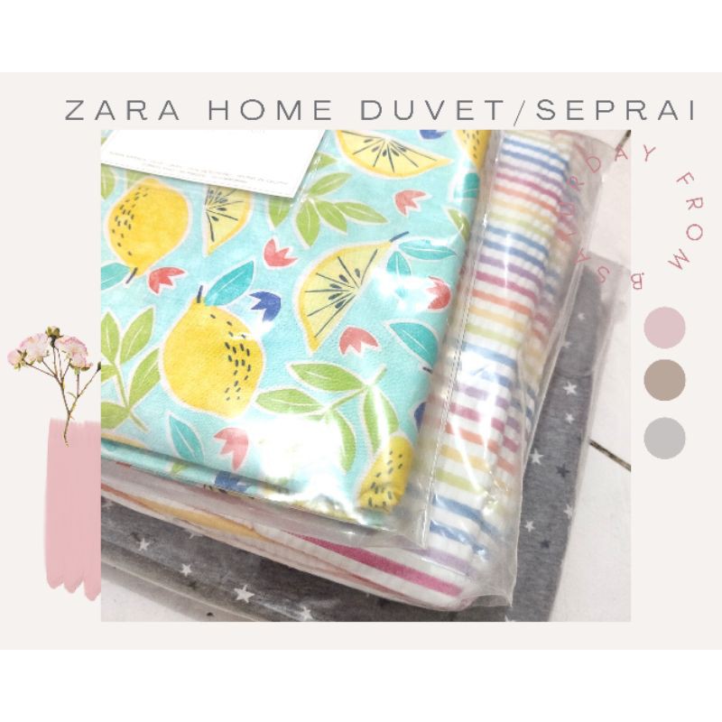 ZARA HOME DUVET COVER SS12