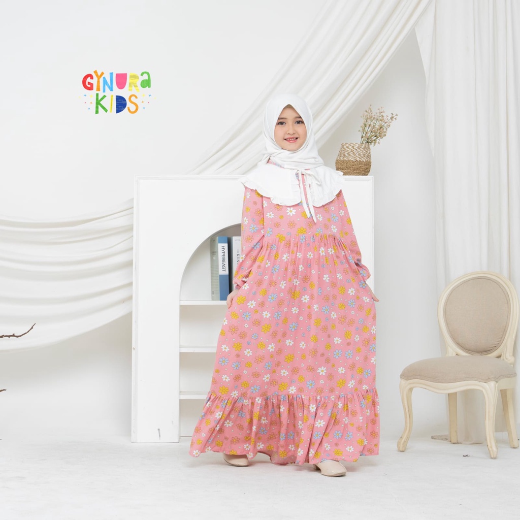 BAJU HOMEDRESS GAMIS ANAK TANGGUNG REMAJA DEWASA  TERBARU 2022 PREMIUM BRANDED COUPLE IBU ANAK HOME DRESS GYNURA 03