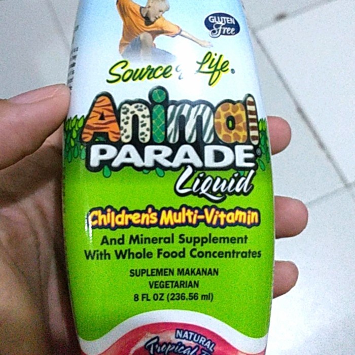 Nature'S Plus Animal Parade Liquid Bpom Vitamin Anak Cair Natures 8Oz Vit Anak -