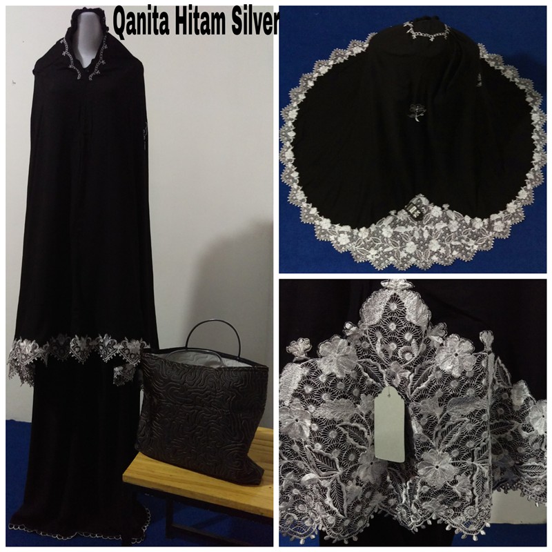 Mukena Katun Qanita Putih Premium