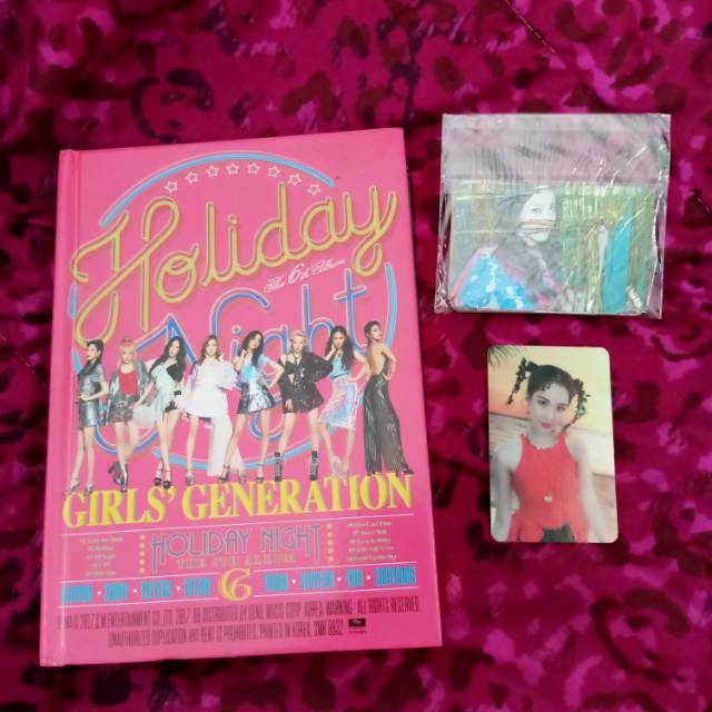 ALBUM SNSD - HOLIDAY NIGHT ( UNSEALED )