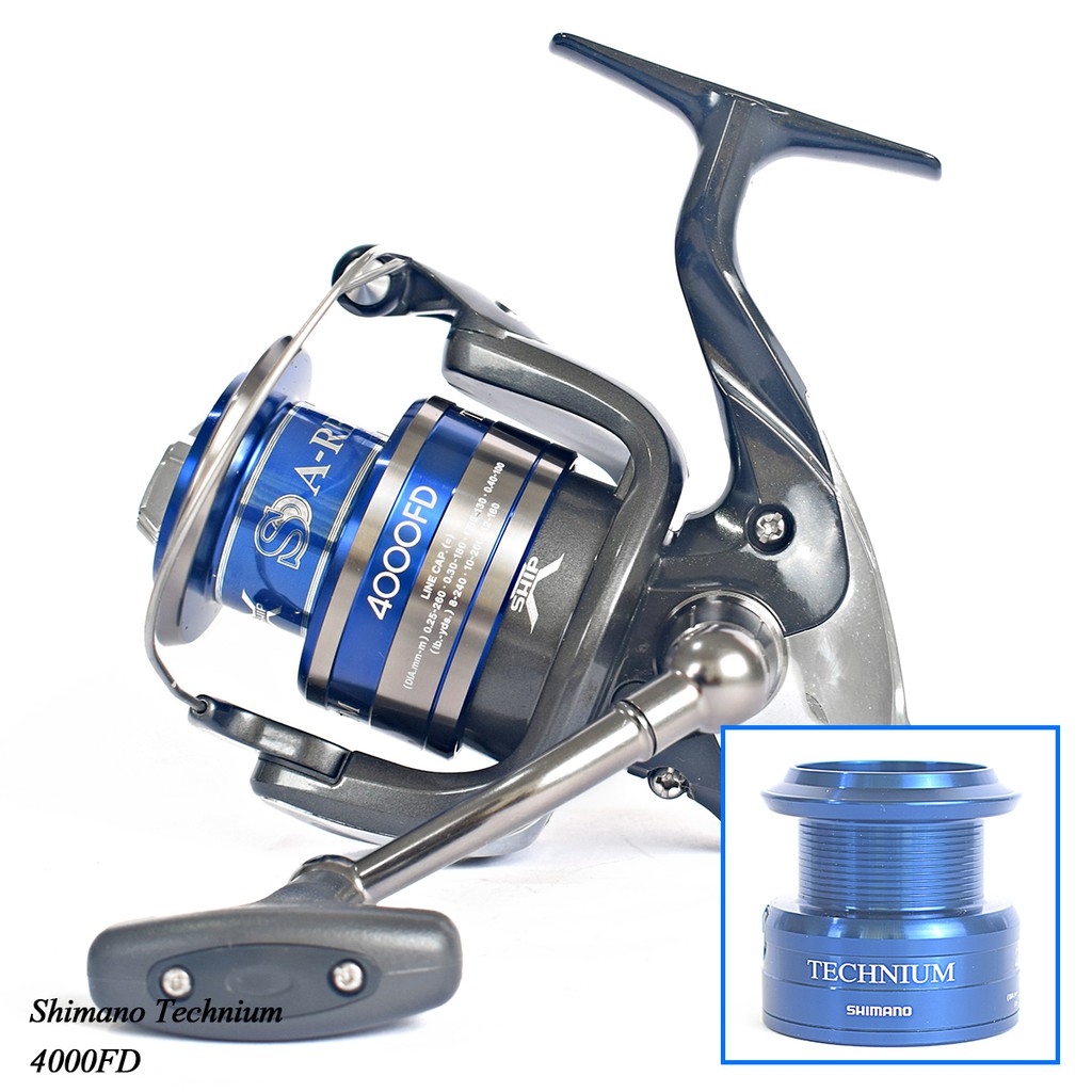 Reel Spinning Shimano Technium 4000 FD Double Spool
