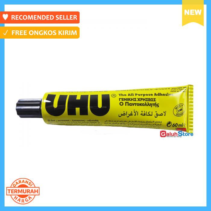 

Uhu Lem The All Pupose Adhesive 60Ml - Pengikat & Perekat - Lem Kertas