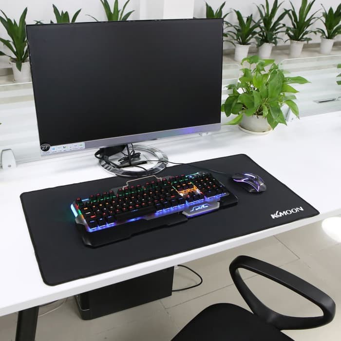 Taffware Gaming Mouse Pad XL Desk Mat Polos 500 x 800 mm MP001 Black