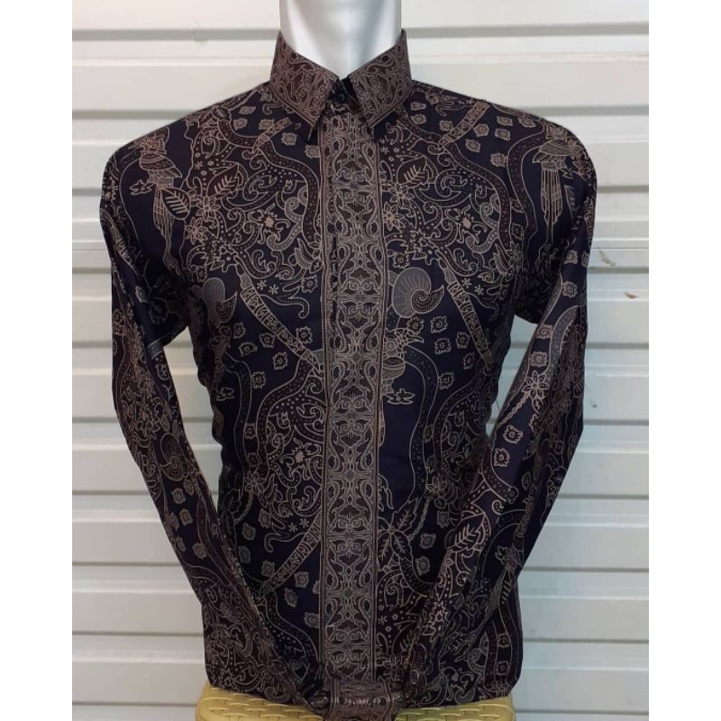 Kemeja Batik Solo Jarik Laseman/ motif balian