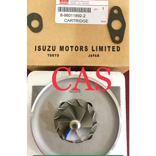 CARTRIDGE TURBO ISUZU DMAX 3000CC