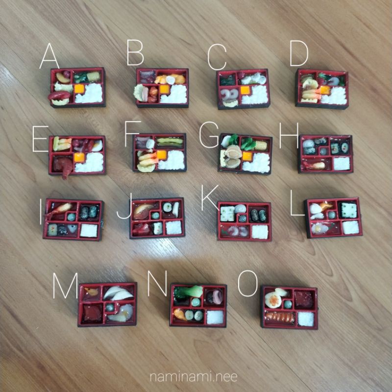 Tempelan Kulkas Magnet Bento Kotak Lucu Bagus Murah Souvenir Unik