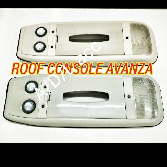 kokpit roof consule  LAMPU + tempat tissu TOYOTA avanza / xenia 2004 sd 2011 2005 2006 2007 2008 2009 2010