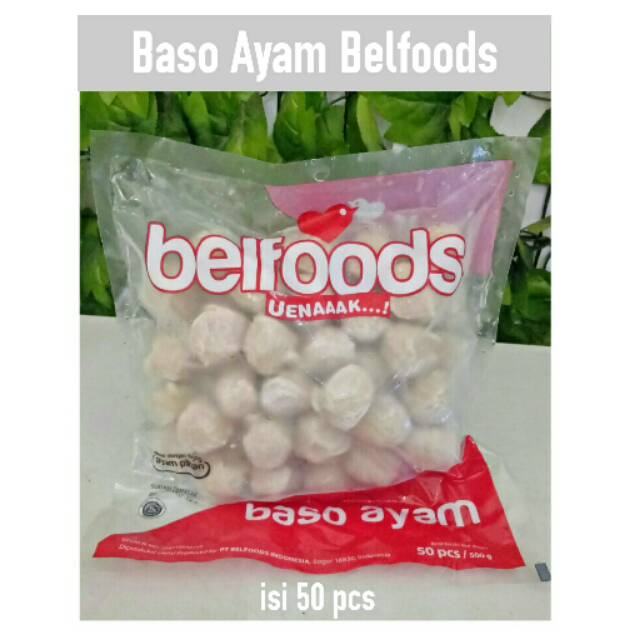 

Belfoods Baso Ayam 50 pcs