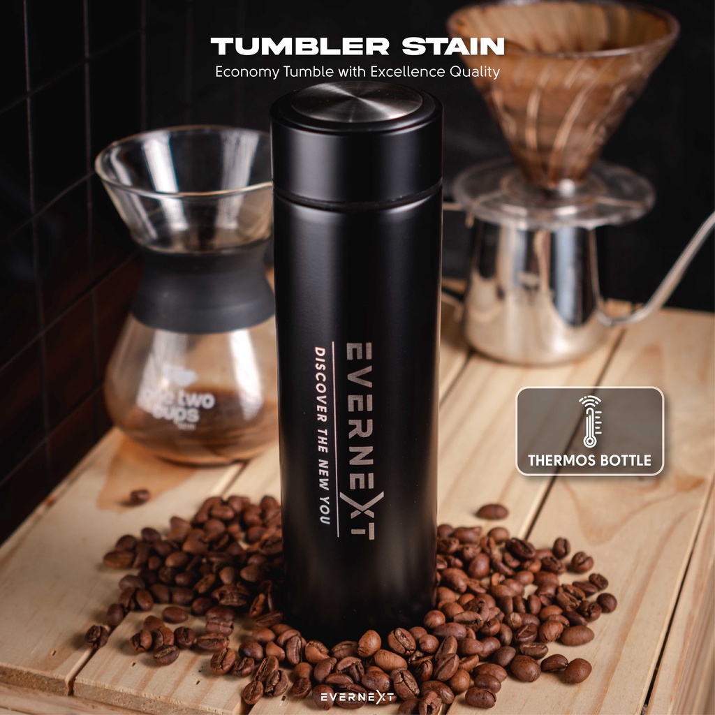 Botol Minum Tumbler Termos 500ml Air Panas Dingin Kopi Teh Wedang Souvenir Pesta Pernikahan Travelling Camping Outdoor